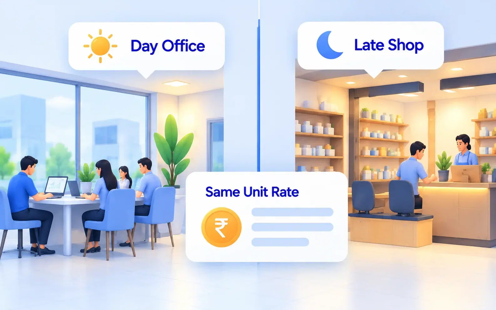 One Rate for Different Usage Patterns