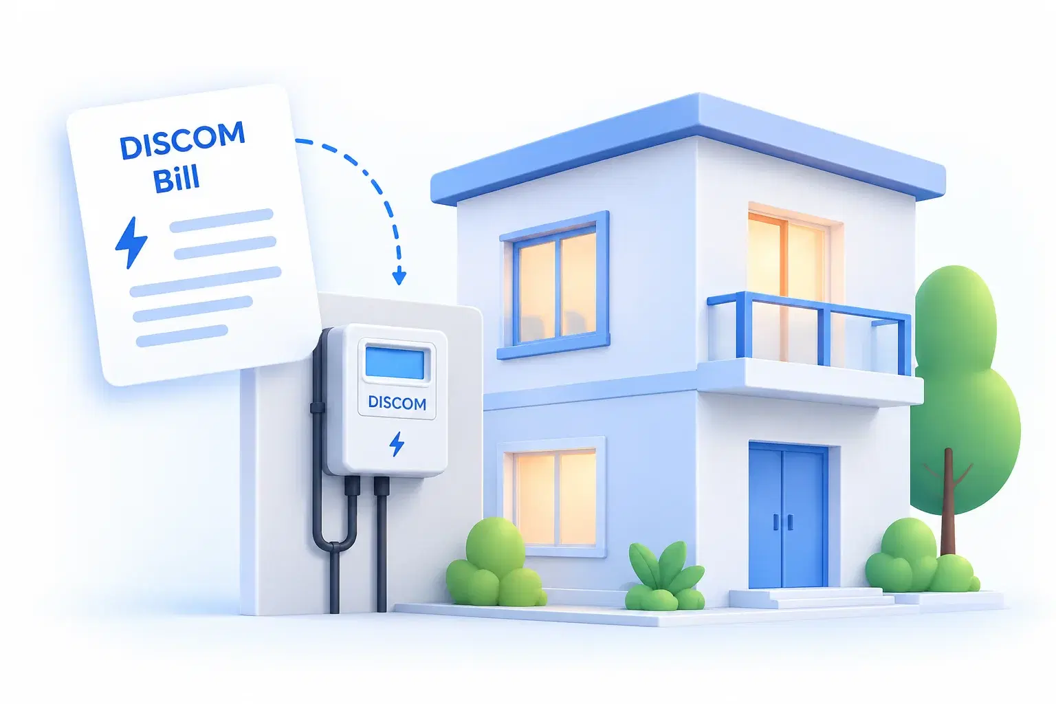 One Electricity Bill Covers the Whole House