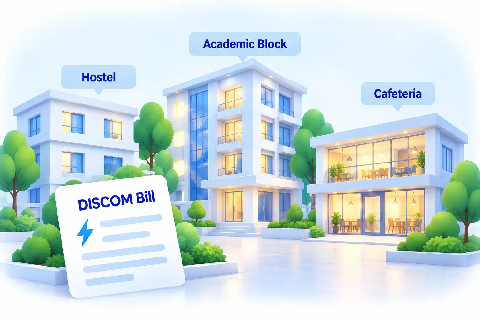 One Electricity Bill Covers the Entire Campus