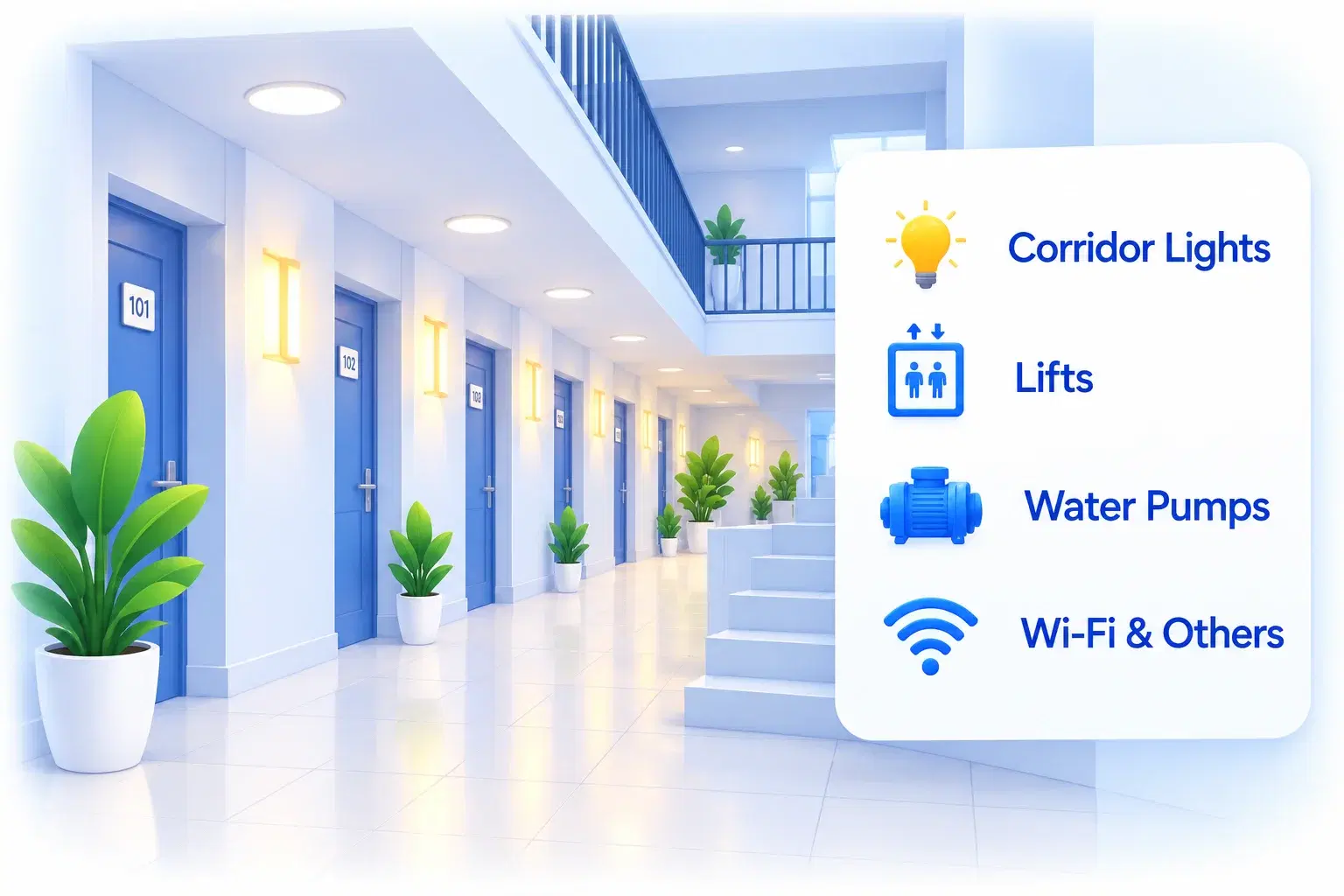 Common Area Electricity Goes Unaccounted