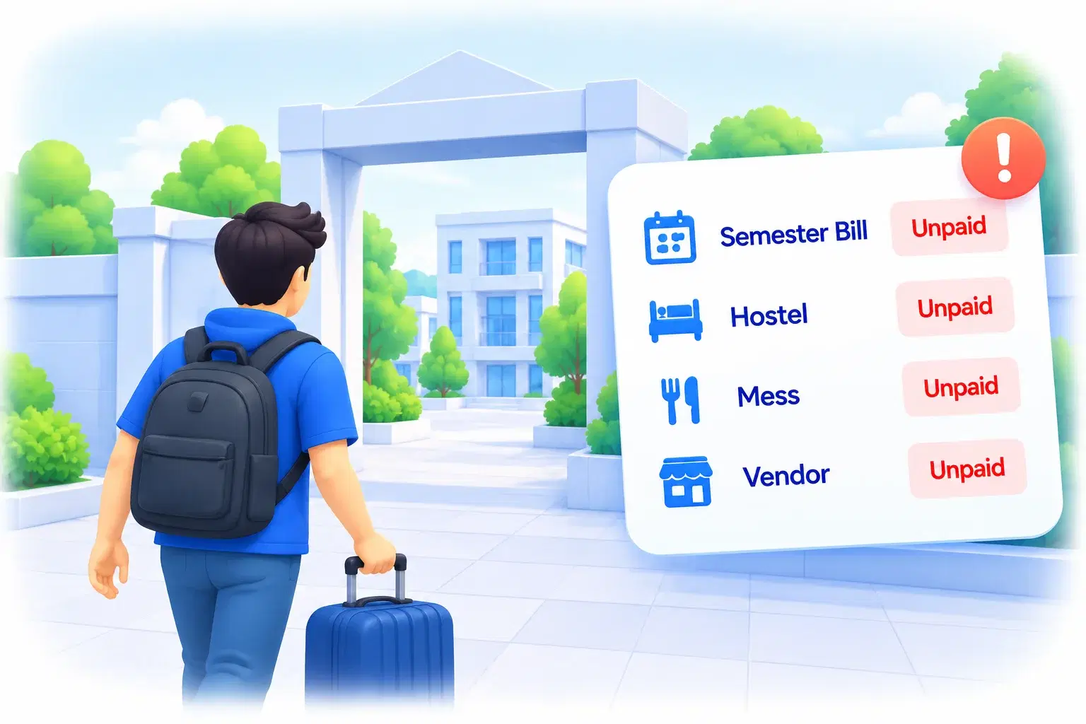 Unpaid Student Bills Delay Vendor Payments