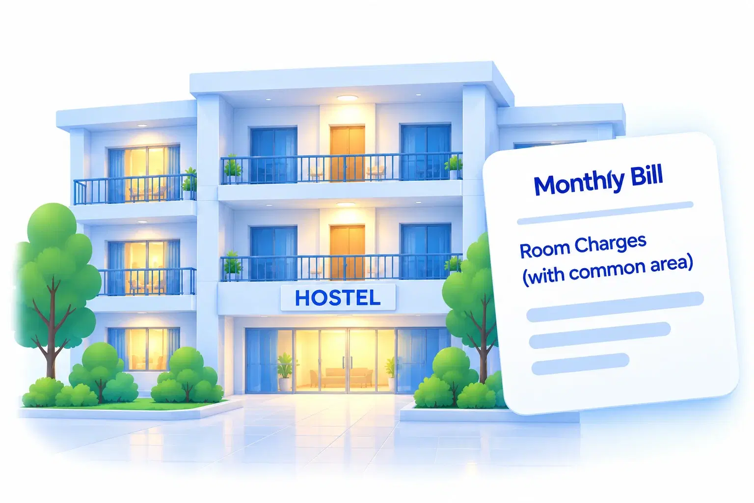 Hostel Residents Cannot Verify Shared Charges
