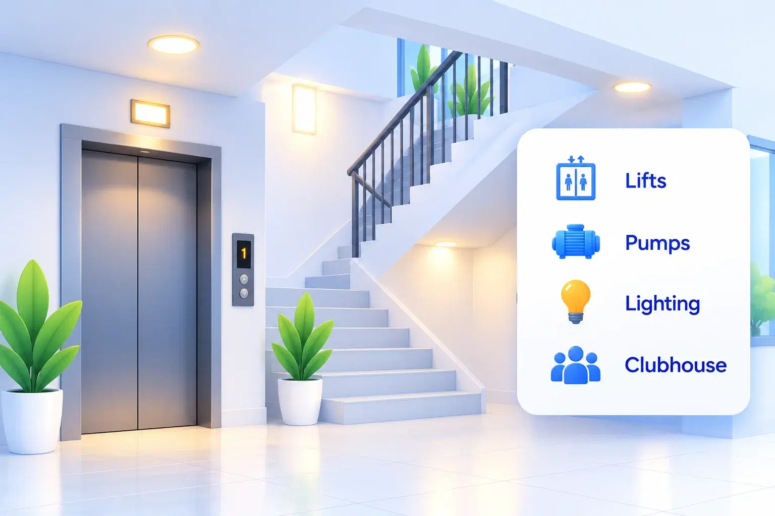 Unclear Common Area Electricity Charges
